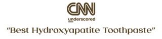 CNN logo with text 'Best Hydroxyapatite Toothpaste' on a white background